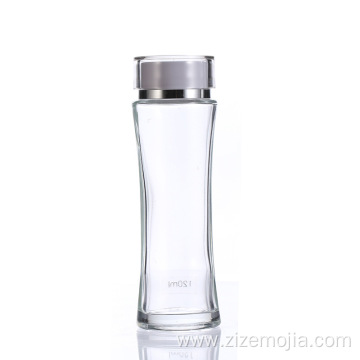 Unique shape cosmetic glass lotion bottles for sale